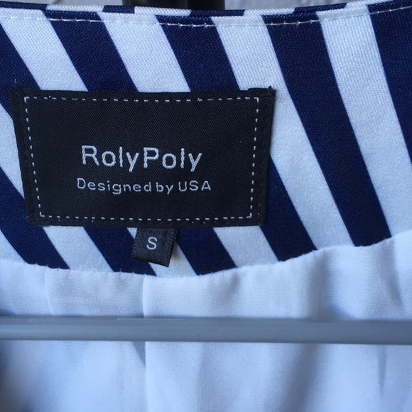 🔥MOVING SALE🔥 (S) RolyPoly Striped Jacket - Picture 3 of 7
